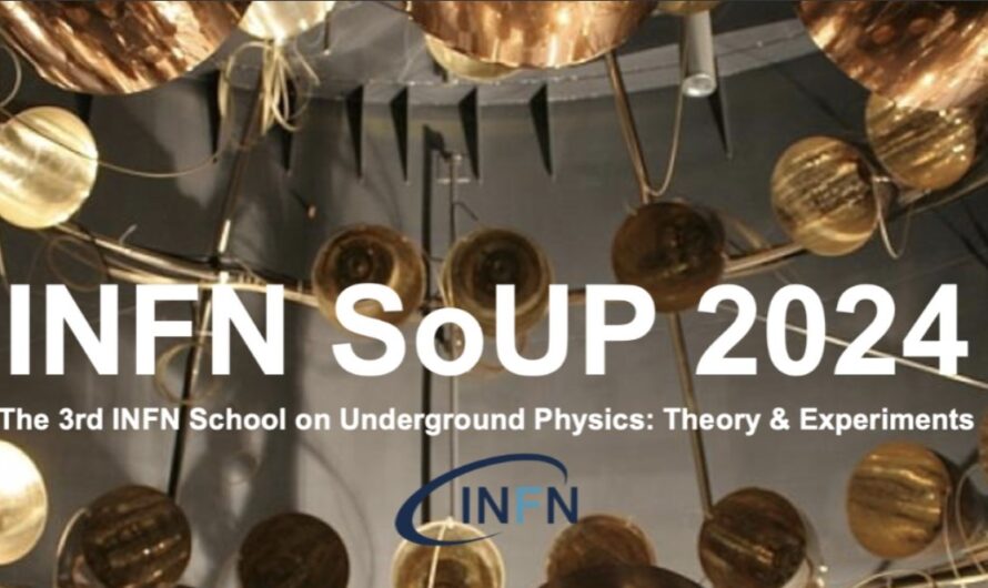 3rd edition of the International INFN «School of Underground Physics: Theory and experiments» (SoUP2024)